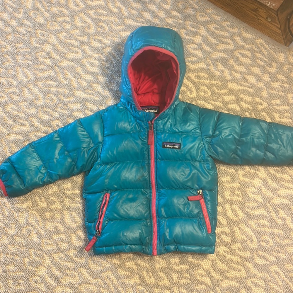Patagonia Girls Puffer Coat (12-18 months)
